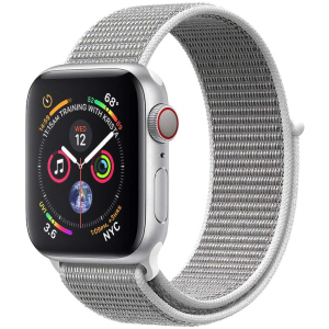 Ремінець Promate Fibro-38 для Apple Watch 38-40 мм 1/2/3/4/5/6/SE White (fibro-38.white) в Житомирі