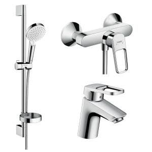 Набір змішувачів Hansgrohe Logis Loop 1052019 (71150000+71247000+26553400) в Житомирі