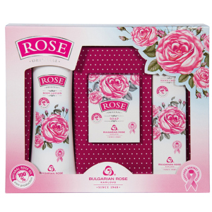 Набір Bulgarian Rose Original Лосьйон для тіла 200 мл + Крем для рук 50 мл + Крем-мило 100 г (3800007216513) в Житомирі