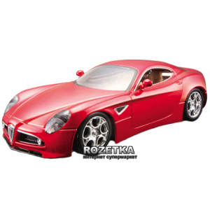 Автомодель Bburago (1:32) Alfa 8C Competizone (2007) (18-43004) Красный металлик лучшая модель в Житомире