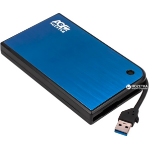 Зовнішня кишеня Agestar для HDD 2.5 USB3.0 (3UB 2A14 Blue) краща модель в Житомирі