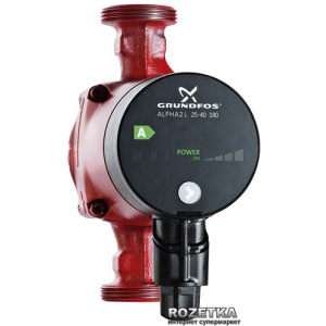 Циркуляционный насос Grundfos ALPHA2 L 25-40 180 230 В (95047562) лучшая модель в Житомире