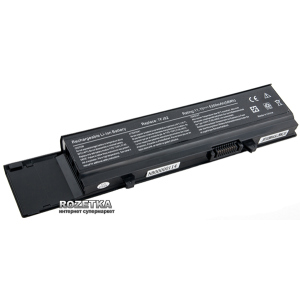 Акумулятор PowerPlant для Dell Vostro 3400 Black (11.1V/5200mAh/6Cells) (NB00000114) в Житомирі