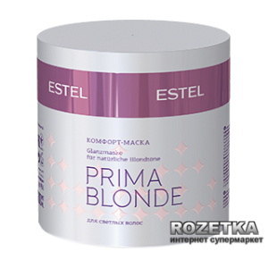 Комфорт-маска Estel Professional Prima Blonde для светлых волос 300 мл PB.6 (4606453034225) лучшая модель в Житомире