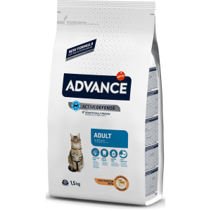 Сухий корм для дорослих котів та кішок Advance Adult Chicken &amp; Rice 1.5 кг (8410650151946) краща модель в Житомирі