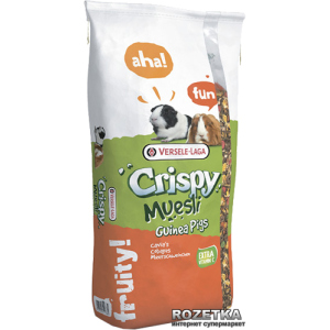 Корм для морських свинок Versele-Laga Crispy Muesli Cavia зернова суміш з вітаміном C 20 кг (611685) в Житомирі