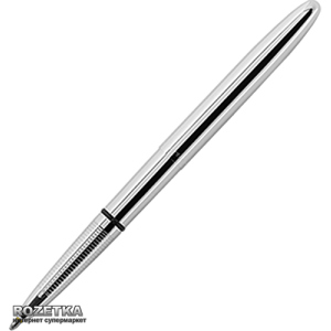 Ручка шариковая Fisher Space Pen Bullet Черная 0.7 мм Хромированный корпус (747609841145) в Житомире