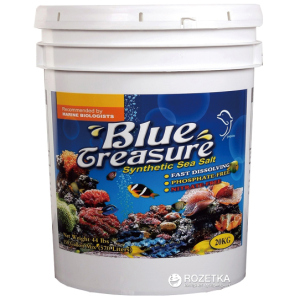 Сіль Blue Treasure Reef Sea Salt для LPS коралів 20 кг (6954677700074) краща модель в Житомирі