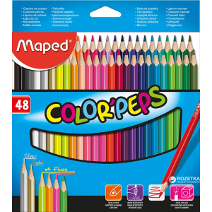 Олівці кольорові Maped Color Peps Classic 48 кольорів (MP.832048) краща модель в Житомирі