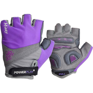 Велоперчатки женские PowerPlay 5277A XS Purple (5277A_XS_Purple) ТОП в Житомире