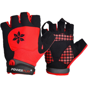 Велоперчатки женские PowerPlay 5284A XS Red (5284A_XS_Red) в Житомире