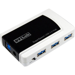 хорошая модель USB-хаб STLab USB 3.0 7 портов с БП (U-870)