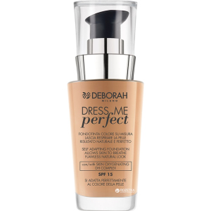 Тональна основа Deborah Dress me Perfect SPF 15 № 03 30 мл (8009518230123) краща модель в Житомирі