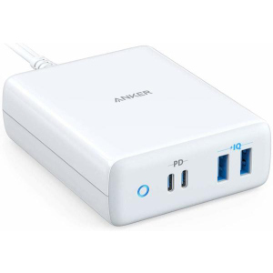 Зарядний пристрій Anker Atom IV 100 Вт 2XPD & 2XPIQ White (A2041G21)