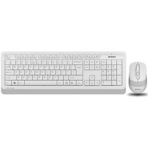 Комплект беспроводной A4Tech Fstyler FG1010 White+Grey USB (186317) ТОП в Житомире