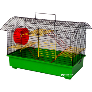 Клітина для гризунів Лорі Біг Вагон 40.5 х 61 х 39.5 см Зелена (4823094302371) в Житомирі
