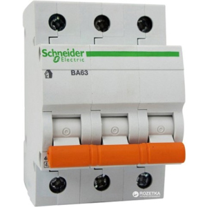 Автоматичний вимикач Schneider Electric 3 Р 20 А тип C 4.5 кА краща модель в Житомирі