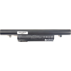 Аккумулятор PowerPlant для Toshiba Satellite R850 Black (11.1V/5200mAh/6Cells) (NB510184) ТОП в Житомире