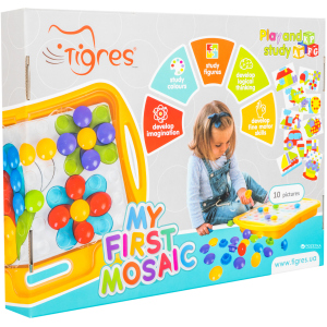 Іграшка розвиваюча Tigres Моя перша мозаїка (39370 Жовтий) ТОП в Житомирі