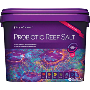 Сіль рифова з пробіотиками Aquaforest Probiotic Reef Salt 10 кг (730037)