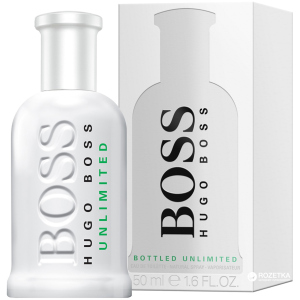 хорошая модель Туалетная вода для мужчин Hugo Boss Bottled Unlimited 50 мл (737052766744)