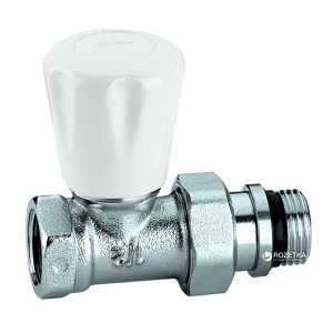 Кран радиаторный CALEFFI 1/2" прямой (412402)