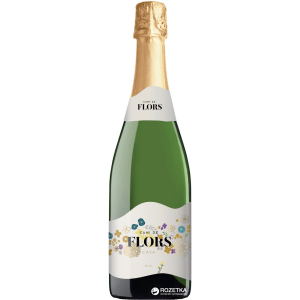 Вино ігристе Cami de Flors Cava Brut біле сухе 0.75 л 11.5% (8410644611609) краща модель в Житомирі