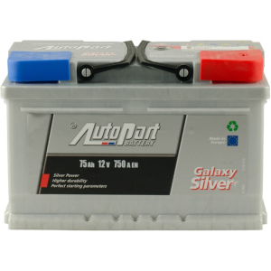 Автомобильный аккумулятор Autopart 75 Ah/12V sb Galaxy Silver (0) (ARL075-GAL0) лучшая модель в Житомире