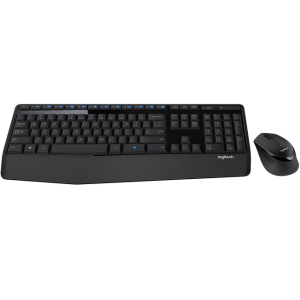 Комплект беспроводная клавиатура и мышь Logitech MK345 Combo Black USB рейтинг