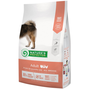 купить Сухой корм для собак Nature's Protection Adult All Breeds 12 кг (NPS45740) (4771317457400)