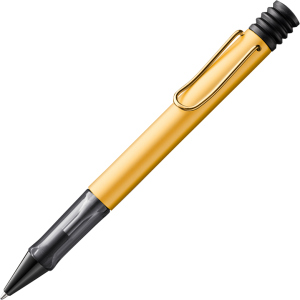 Ручка кулькова Lamy Lx Золотиста/Стрижень M16 1 мм Чорний (4014519680116) ТОП в Житомирі