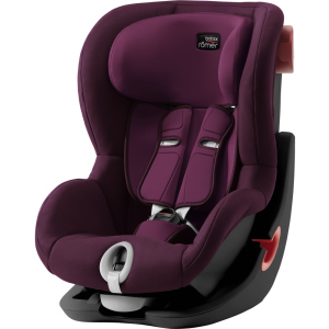 Автокресло Britax-Romer King II Black Series Burgundy Red (2000030812) ТОП в Житомире