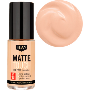 Основна основа Hean Matte Touch foundation 002 натуральний 30 мл (5907474472300) ТОП в Житомирі