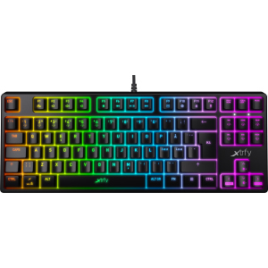 Клавіатура провідна Xtrfy K4 TKL RGB Kailh Red RGB USB (XG-K4-RGB-TKL-R-RUS) ТОП в Житомирі