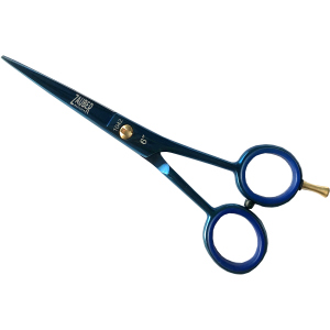 Ножиці перукарські Zauber-manicure синє (4004904010420) ТОП в Житомирі