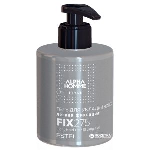 Гель для укладання волосся Estel Professional Alpha Homme Pro легка фіксація 275 мл (4606453052243) ТОП в Житомирі