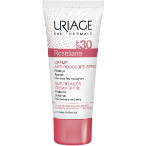 Солнцезащитный крем для лица Uriage Roséliane Crème Anti-Rougeurs SPF 30 Против покраснений 40 мл (3661434005350) в Житомире