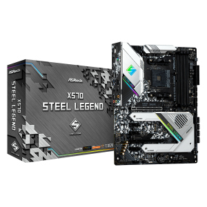 Материнская плата ASRock X570 Steel Legen AM4 DDR4 SATA3 PCI-E HDMI/DP (181334) в Житомире