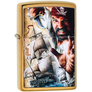 Зажигалка Zippo 204B Mazzi Золотистая (Zippo 29781) ТОП в Житомире