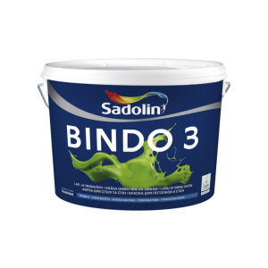 Краска для стен и потолков Sadolin Bindo 3 BW 10 литров лучшая модель в Житомире