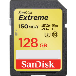 SanDisk SDXC Extreme 128GB C10 UHS-I U3 (SDSDXV5-128G-GNCIN) надежный