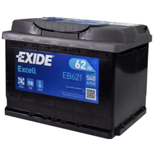 Автомобильный аккумулятор Exide Excell 6СТ-62 (EB621) 62 Ач (+/-) Euro 540 А (EB621) лучшая модель в Житомире