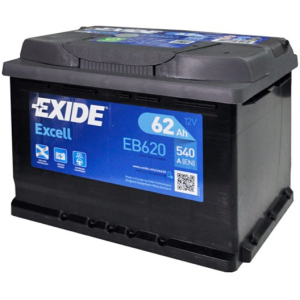 Автомобильный аккумулятор Exide Excell 6СТ-62 (EB620) 62 Ач (-/+) Euro 540 А (EB620) в Житомире