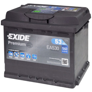 Автомобільний акумулятор Exide Premium 6СТ-53 (EA530) 53 Аг (-/+) Euro 540 А (EA530) ТОП в Житомирі