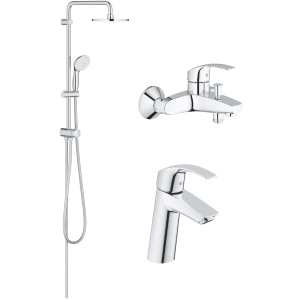 Набір змішувачів GROHE Eurosmart 123389M (23324001+27389002+33300002) ТОП в Житомирі