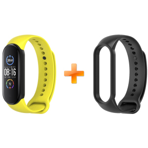 хорошая модель Xiaomi Mi Band 5 MiJobs Dual Color Yellow/Black (MJ5-DSS011YB)