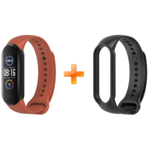 Xiaomi Mi Band 5 MiJobs Dual Color Orange/Black (MJ5-DSS014OB) ТОП в Житомирі