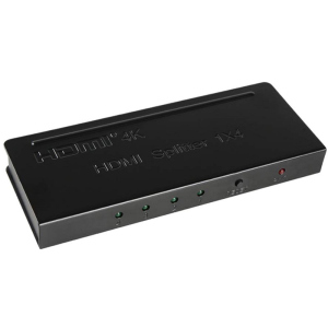Спліттер PowerPlant HDSP4-M HDMI 1x4 V1.4, 4K (CA911509) в Житомирі