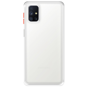 Панель Intaleo Smoky Samsung Galaxy M51 White краща модель в Житомирі