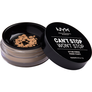 Финишная пудра NYX Professional Makeup Can`t Stop Won`t Stop Setting Powder 03 Medium 6 г (800897183714) ТОП в Житомире